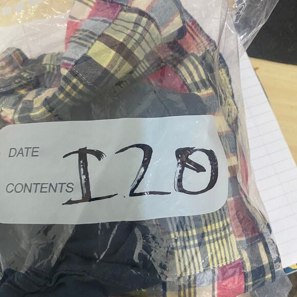 Vintage Old Navy baby girls 6-12 month madras plaid collared dress diaper cover - Picture 5 of 5